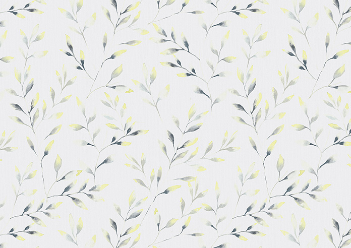 Laurel Leaves, Lemon - Twist&Fit Roller Blind - Image 6
